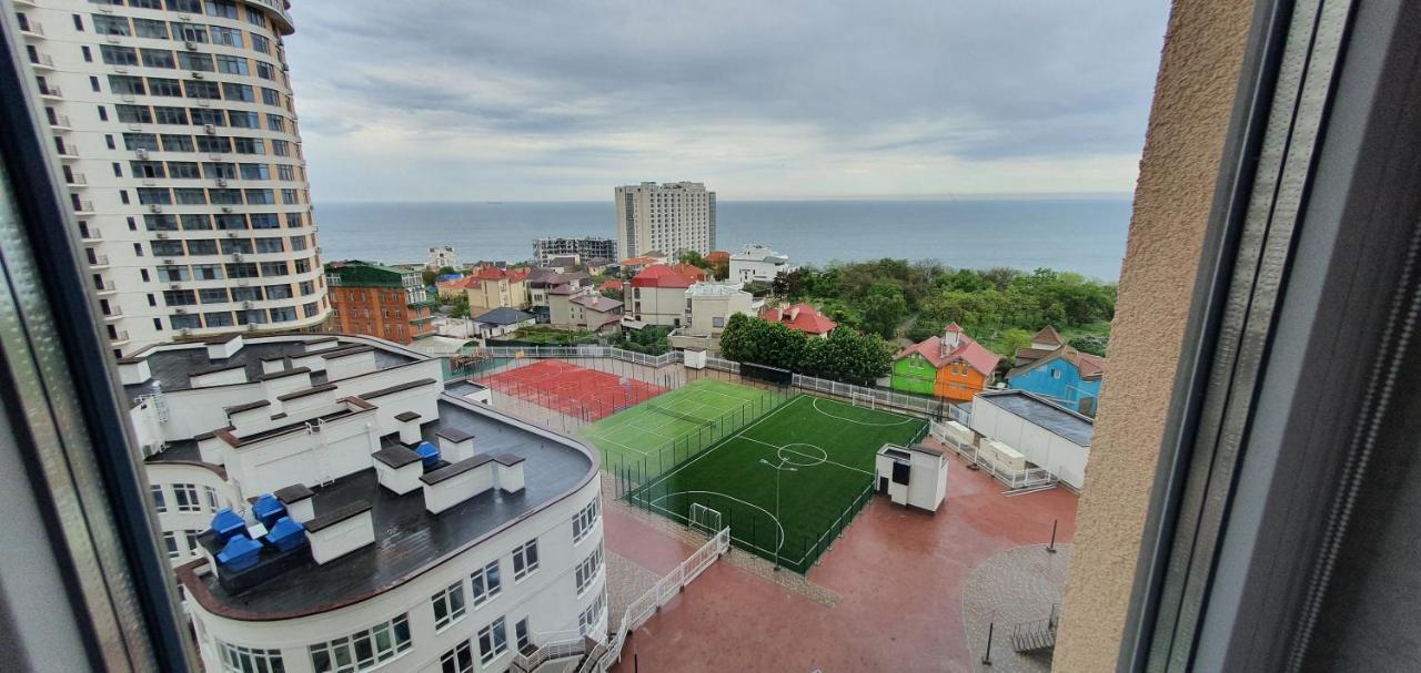 Apartments with the sea view Odessza Kültér fotó